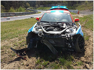 Crash vom Freitag